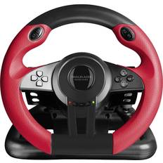 Trailblazer Gaming Steering Wheel - Black/Red