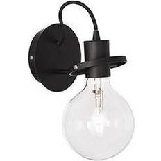Designervägglampa Radio i svart