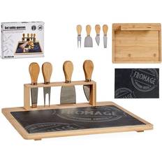 Rectangular Cheese Boards BigBuy Home - Cheese Board 5pcs