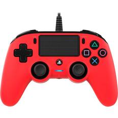 Touchscreen Gamepads Nacon PS4 Wired Official Controller Rood