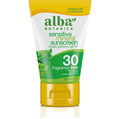 Alba Botanica Sensitive Mineral Sunscreen Fragrance Free SPF30 113g