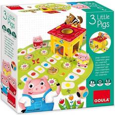 Diset Træspil Goula 3 Little Pig Træ