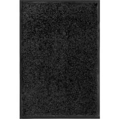 60.0 cm Entrance Mats vidaXL 323409 Black 40x60cm