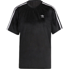 Fløjl T-shirts adidas Adicolor Classics Corded Velour Loose T-shirt - Black