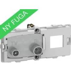 Rj45 fuga Schneider Electric Fuga dataudtag TV/R/RJ45 slutdåse TD31E 2m