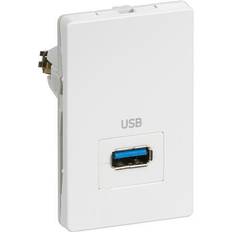 USB-port Stikkontakter & Afbrydere Schneider Electric 508D6452