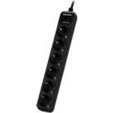 CyberPower Essential Series B0620SC0-DE Överspänningsskydd Växelström 200-250 V utgångskontakter: 6