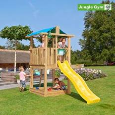 Jungle gym hut legetårn Jungle Gym Hut legetårn komplet ekskl. rutschebane