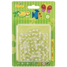 Perleplader firkant hama Hama Beads Maxi, stiftpladesæt, lille firkant/lille sommerfugl