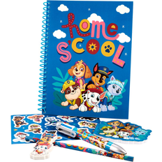 Paw Patrol Hobbybokser Paw Patrol Children's stationery set A5 notebook, pencil, pen, eraser, mini pad, stickers