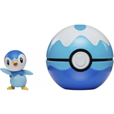 Lelut Pokémon Clip n Go PIPLUP & DIVE BALL