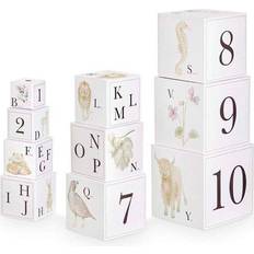 Tiere Stapelspielzeuge Cam Cam Copenhagen Stacking Boxes Alphabet Animals