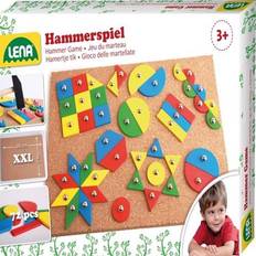 Lena Gioco Per Bambini Martello Rubinetto Junior Legno 75 Pezzi