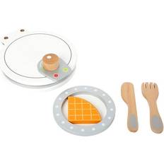 Rollenspiele Small Foot Legler 10592 Waffeleisen für Kinderküche Holz