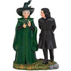 Dolls & Doll Houses Harry Potter Village Professor Snape and Professor Minerva McGonagal 9.0cm