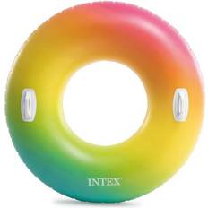 Plastique Bouées de Natation Intex Bouée Tube d'ombre Arc-en-ciel