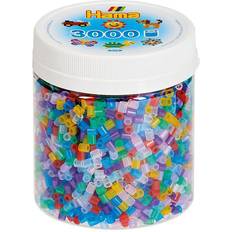 Hama Beads Ironing Beads in Pot Transparent Mix (53)