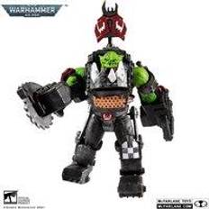 Warhammer mcfarlane McFarlane Warhammer 40,000 Megafig Action Figure Ork Meganob with Buzzsaw