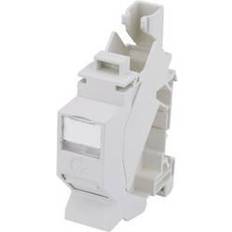 Grau Ethernet-, Daten- & Telefonsteckdosen Telegärtner J00023A0205 DIN-rail adapter J00023A0205