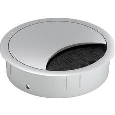 930.300 Kabelgenomföring rund Pressgjuten zink Silver 1 st