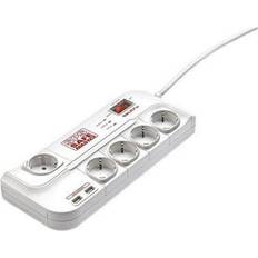 Förgreningslist 5 Tomas med Brytare SPS USB (1,8 m)
