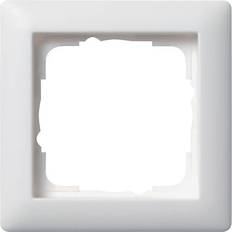 Gira Electrical Accessories Gira 1x Frame System 55, Standard 55 Pure white (glossy) 021103