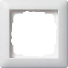 Materiales de Instalación Eléctrica Gira Abdeckrahmen 1f. rws-gl 021103