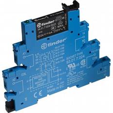 Finder interfacerelæ 1CO 6A 12VAC/DC m/skruemontage