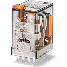 Finder Elartikler Finder stikbensrelæ plug-in 4 CO 7A 12VDC