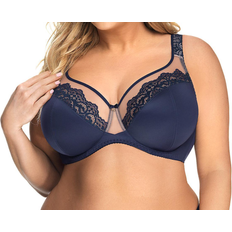 Luisse K441 Big Underwire Soft Bra - Navy Blue