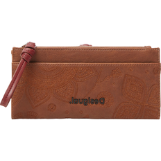 Desigual Long Coin Purse Mandalas - Brown