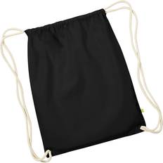 Gymsacks on sale Westford Mill EarthAware Organic Gymsac - Black