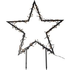 Integrierter Ein-/Ausschalter Weihnachtssterne Star Trading Spiky Weihnachtsstern 73cm