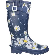 Coupe Large Bottes en caoutchouc Cotswold Burghley Pull On Patterned Wellington Boots - Womens/Ladies