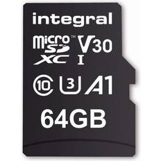 microSDXC Class 10 UHS-I U3 V30 A1 100/45MB/s 64GB