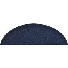 Azul Alfombras de escalera vidaXL 149695 10-pack Azul cm