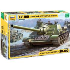 SU-100 Soviet Tank Destroyer WWII 1:35