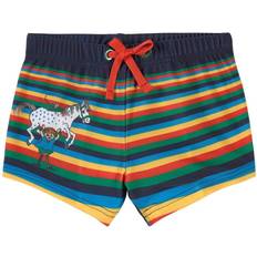 Striped Swim Shorts - Navy