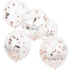 Polterabend Latexballoner Ginger Ray Latex Ballons Confetti Team Bride Hen 5-pack