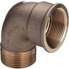 VIEGA Vinkel muffe/nippel Rødgods Gevindfittings 3/4"