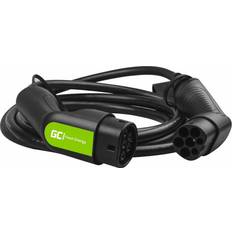 Cables de Carga & Soportes de Cable Green Cell EV13 Type 2 16A 3.6kW Monofásico 5m