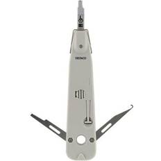Ethernet-, Data- ja Puhelinpistorasiat Deltaco VK-262 Valkoinen Punch Down Tool