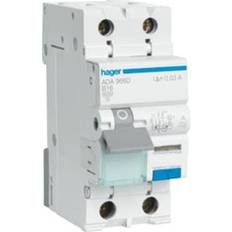 Hager Rcbo 1P+N 6KA C-10A