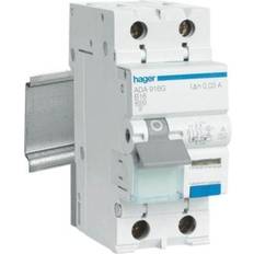 Hager Sikkerhedsafbrydere Hager HPFI /automat kombi 1P N 6A/C