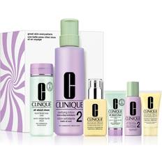 Fuktighetsgivende Gaveeske & Sett Clinique Great Skin Everywhere for Dry-Combination Skin