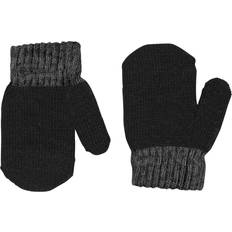 Spandex Votter Lindberg Sundsvall Wool Mitten - Black/Anthracite