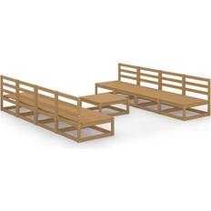 vidaXL 3075357 Loungesæt, 1 borde inkl. 8 sofaer