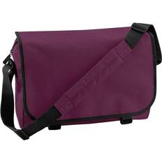 BagBase Adjustable Messenger Bag 11L 2-pack - Burgundy