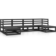 4 Loungeset Utemöbler vidaXL 3076065 Loungeset, 2 Bord inkl. 4 Soffor