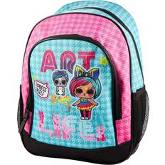 L o l surprise ryggsäck MGA LOL Surprise Art Life Backpack - Blue/Pink